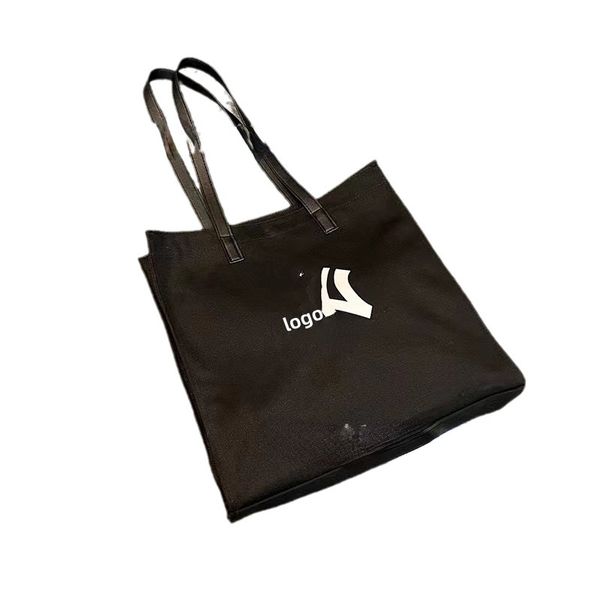 wholesale summer large capacity totes black and white canvas shoulder bag versatile student handheld shopping bags
wholesale summer large capacity totes black and white canvas shoulder bag versatile student handheld shopping bags
