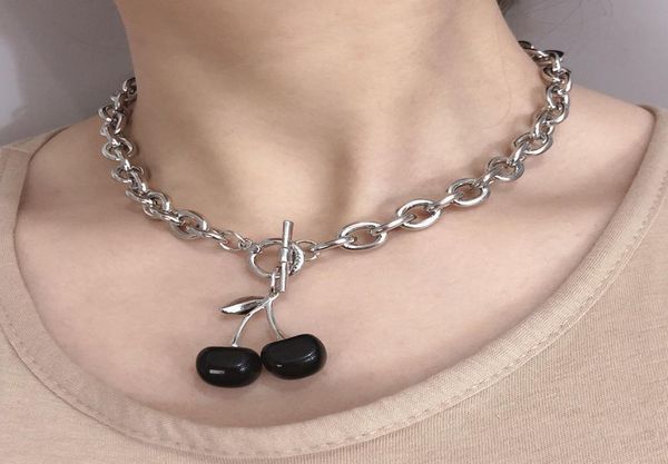 new design cherry ot clasp chain necklace women fashion hip hop jewelry silver plated fruit pendant collar choker necklace for wom5270353
new design cherry ot clasp chain necklace women fashion hip hop jewelry silver plated fruit pendant collar choker necklace for wom5270353