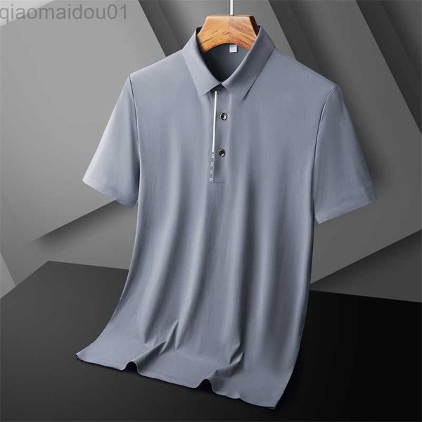 men's t-shirts summer ice silk button polo shirt men plus size short sleeve breathable business polos men's casual t-shirt l23071, White;black
men's t-shirts summer ice silk button polo shirt men plus size short sleeve breathable business polos men's casual t-shirt l23071, White;black