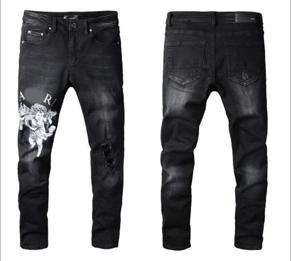 mens plated ripped blue skinny jeans fashion designer distressed slim fit motorcycle biker hole beggar hip hop denim pants 03521875244734
mens plated ripped blue skinny jeans fashion designer distressed slim fit motorcycle biker hole beggar hip hop denim pants 03521875244734