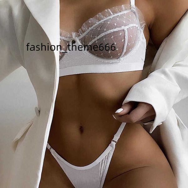 bras sets ruffle mesh lace lingerie 2 piece women underwear set transparent bras panty brief sets white lingerie seamless bra set q0715, Red;black
bras sets ruffle mesh lace lingerie 2 piece women underwear set transparent bras panty brief sets white lingerie seamless bra set q0715, Red;black