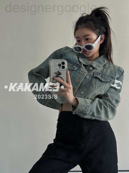 women's jackets designer spring style fried street small fragrant denim short jacket for women spicy girl leakage waist light luxury ca, Black;brown
women's jackets designer spring style fried street small fragrant denim short jacket for women spicy girl leakage waist light luxury ca, Black;brown
