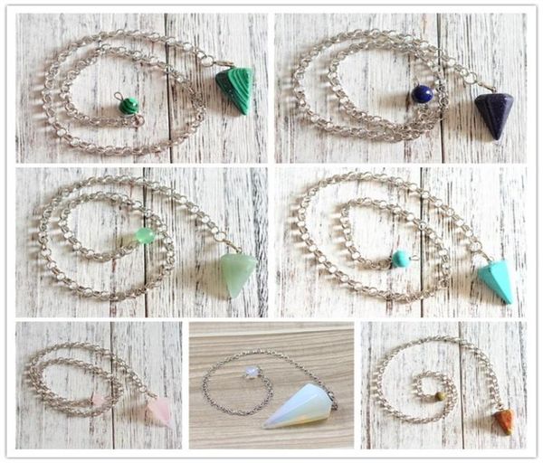 small size reiki healing pendulums natural stones pendant amulet crystal meditation hexagonal pendulum for men women6953040, Silver
small size reiki healing pendulums natural stones pendant amulet crystal meditation hexagonal pendulum for men women6953040, Silver