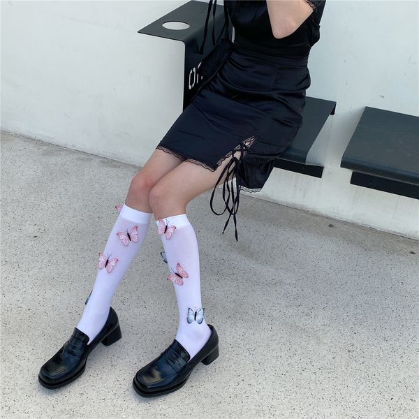 women socks three-dimensional butterfly women's pantyhose net stockings 3d hollow fishing net bud silk stockings black silk ins silica, Black;white 
women socks three-dimensional butterfly women's pantyhose net stockings 3d hollow fishing net bud silk stockings black silk ins silica, Black;white
