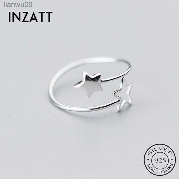 inzatt real 925 sterling silver star ring for fashion women party minimalist fine jewelry cute anillo estrella accessories gift l230704, Golden;silver
inzatt real 925 sterling silver star ring for fashion women party minimalist fine jewelry cute anillo estrella accessories gift l230704, Golden;silver
