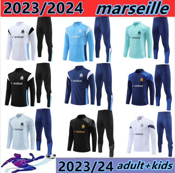2023-2024 marseilles trascksuit men and kids set football soccer training suit 23/24 alexis om survetement maillot foot chandal, Black
2023-2024 marseilles trascksuit men and kids set football soccer training suit 23/24 alexis om survetement maillot foot chandal, Black