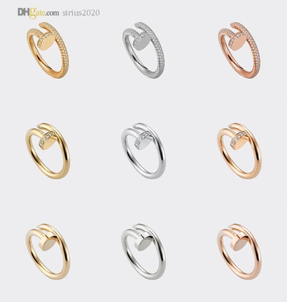 nail ring designer ring carti rings diamondpaved womenmen band luxury jewelry titanium steel goldplated never fade not allergic2167448, Silver
nail ring designer ring carti rings diamondpaved womenmen band luxury jewelry titanium steel goldplated never fade not allergic2167448, Silver