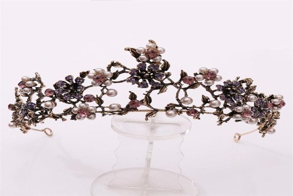 baroque vintage black purple crystal pearls bridal tiaras crown pageant diadem veil tiara wedding hair accessories 2107015291003, Slivery;golden
baroque vintage black purple crystal pearls bridal tiaras crown pageant diadem veil tiara wedding hair accessories 2107015291003, Slivery;golden