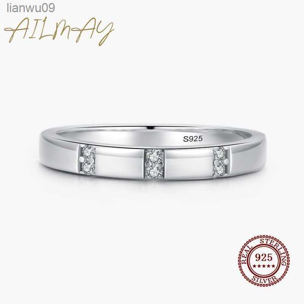 ailmay authentic 925 sterling silver simplicity cubic zirconia geometric finger ring for women wedding engagement fine jewelry l230704, Golden;silver
ailmay authentic 925 sterling silver simplicity cubic zirconia geometric finger ring for women wedding engagement fine jewelry l230704, Golden;silver