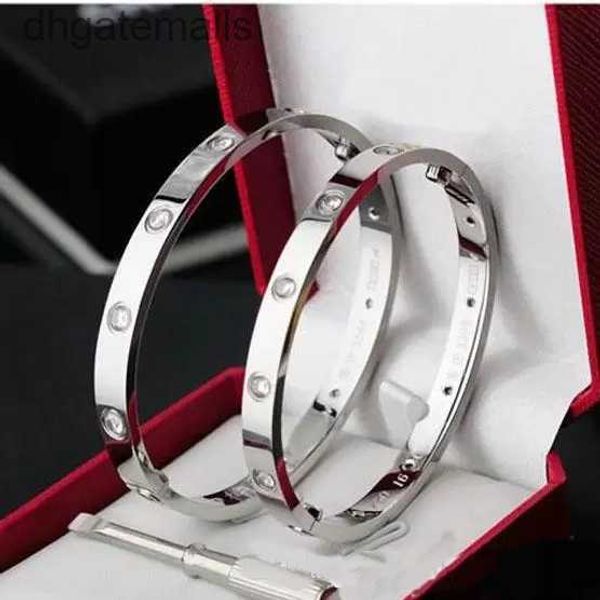 luxury love bracelet bangle women men 4cz titanium steel screw screwdriver bracelets gold silver rose nail bracelet couple engagement fashio, Black
luxury love bracelet bangle women men 4cz titanium steel screw screwdriver bracelets gold silver rose nail bracelet couple engagement fashio, Black