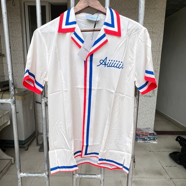 mens casual shirts letter print casablanca summer white background clothing for men cotton fashion design vneck shirt 230713, White;black
mens casual shirts letter print casablanca summer white background clothing for men cotton fashion design vneck shirt 230713, White;black