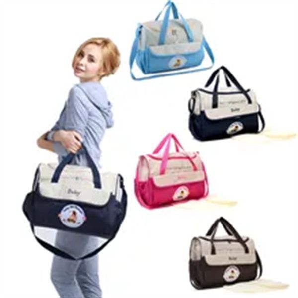 lightweight large capacity fashion waterproof cartoon bear one shoulder oblique span bag mom bag portable mommy bag diaper bag a5, Black
lightweight large capacity fashion waterproof cartoon bear one shoulder oblique span bag mom bag portable mommy bag diaper bag a5, Black