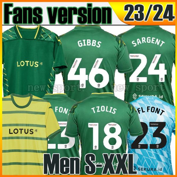 23 24 norwich away soccer jersey home citys araons sargent sara tzolis nunez gibbs hanley 2023 2024 men size jersey football shirts top, Black;yellow
23 24 norwich away soccer jersey home citys araons sargent sara tzolis nunez gibbs hanley 2023 2024 men size jersey football shirts top, Black;yellow