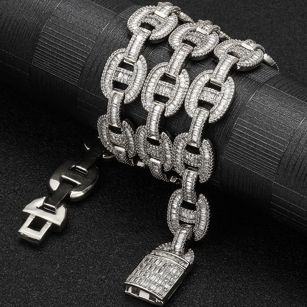 100% pass diamond tester 15mm gold plated silver 925 baguette vvs moissanite iced out miami cuban link chain necklace
100% pass diamond tester 15mm gold plated silver 925 baguette vvs moissanite iced out miami cuban link chain necklace