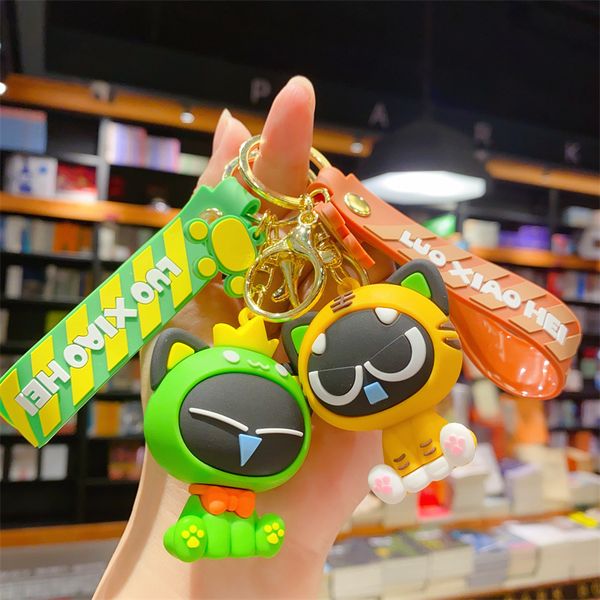 fashion blogger designer jewelry cartoon cute sweater luo xiao black keychain couple gift mobile phone keychains lanyards keyrings wholesale, Slivery;golden
fashion blogger designer jewelry cartoon cute sweater luo xiao black keychain couple gift mobile phone keychains lanyards keyrings wholesale, Slivery;golden