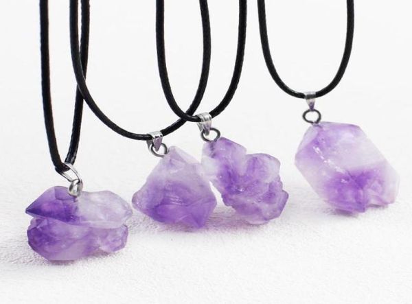 natural gemstone pendant necklace irregular shape pendant amethyst stone clavicle chain3632200, Silver
natural gemstone pendant necklace irregular shape pendant amethyst stone clavicle chain3632200, Silver