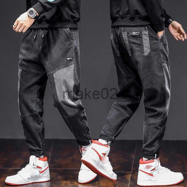 men's jeans mens stylish joggers denim pantscolor contrast loosefit jeanswashed slack cargo pantsfashioncoolyouth necessaries x0714, Blue
men's jeans mens stylish joggers denim pantscolor contrast loosefit jeanswashed slack cargo pantsfashioncoolyouth necessaries x0714, Blue