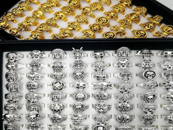 fashion 30pcs mixed lots gothic punk skull band rings tough guy vintage styles men039s women039s jewelry golden silvery gift4354625, Silver
fashion 30pcs mixed lots gothic punk skull band rings tough guy vintage styles men039s women039s jewelry golden silvery gift4354625, Silver