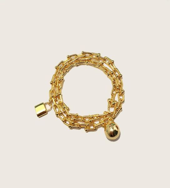 high edition hardwear wrap bracelets graduated bracelet charms double link pendant mothers039 day gift 18k gold plated designer2092064, Golden;silver
high edition hardwear wrap bracelets graduated bracelet charms double link pendant mothers039 day gift 18k gold plated designer2092064, Golden;silver