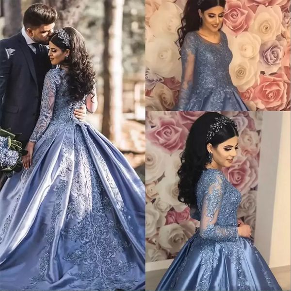arabic lace ball gown quinceanera dress sheer long satin ruched applique beaded sweet 16 dress vestido formal party prom evening gowns, Blue;red
arabic lace ball gown quinceanera dress sheer long satin ruched applique beaded sweet 16 dress vestido formal party prom evening gowns, Blue;red
