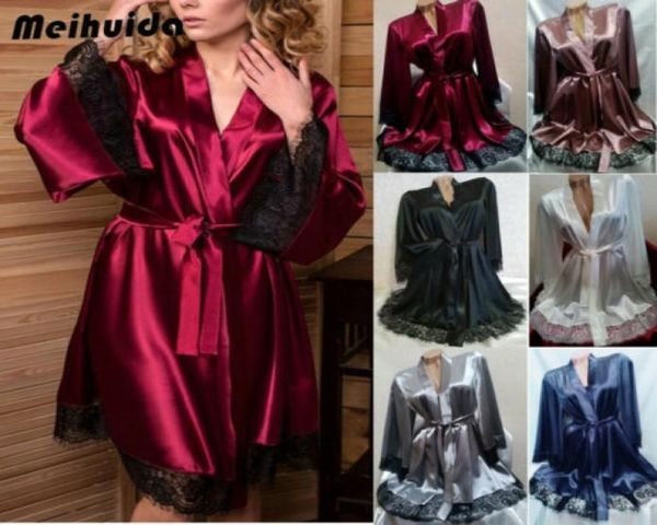 2019 new women ladies 6 colors satin silk nightdress lace lingerie sleepwear long dress robe nightie gown sxl1352474, Black;red
2019 new women ladies 6 colors satin silk nightdress lace lingerie sleepwear long dress robe nightie gown sxl1352474, Black;red