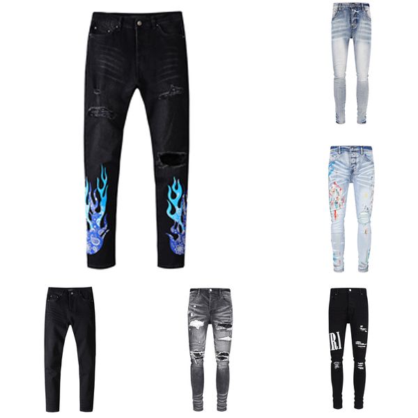 designer jeans mens jeans denim embroidery pants fashion holes trouser ripped for trend brand vintage pant mens fold slim skinny fashion jea, Blue
designer jeans mens jeans denim embroidery pants fashion holes trouser ripped for trend brand vintage pant mens fold slim skinny fashion jea, Blue