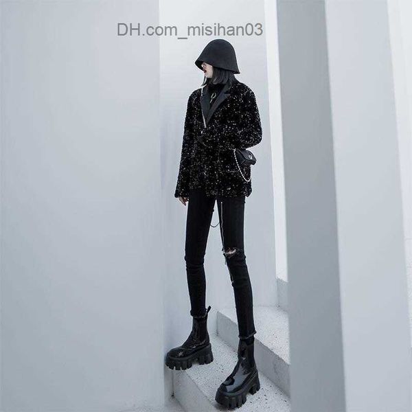 women's jeans retro black jeans women's punk style zipper open high waist pencil pants women's gothic open jeans women's, Blue
women's jeans retro black jeans women's punk style zipper open high waist pencil pants women's gothic open jeans women's, Blue