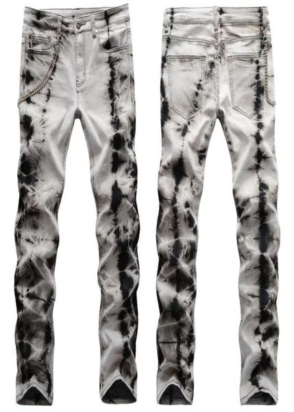 men039s jeans street fashion hip hop snowflake graphic chain decoration elastic slim jean man pantalon homme noir summer235t2396824, Blue
men039s jeans street fashion hip hop snowflake graphic chain decoration elastic slim jean man pantalon homme noir summer235t2396824, Blue