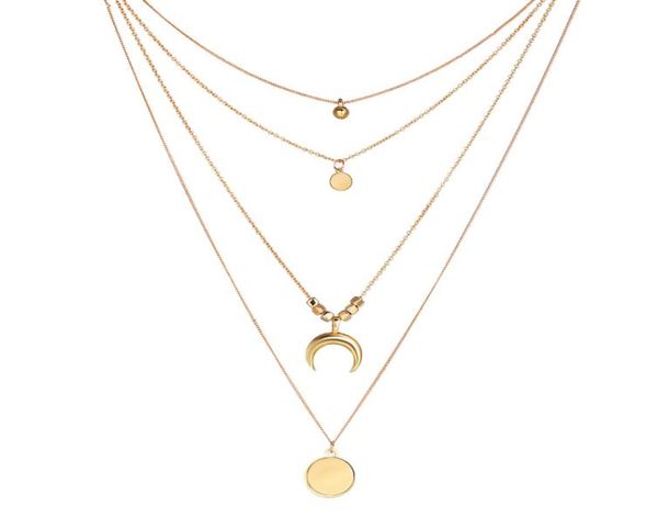 necklaces pendants style moon alloy multilayer necklacefashion vintage moon pendant choker necklace with chain for women state3583709, Silver
necklaces pendants style moon alloy multilayer necklacefashion vintage moon pendant choker necklace with chain for women state3583709, Silver