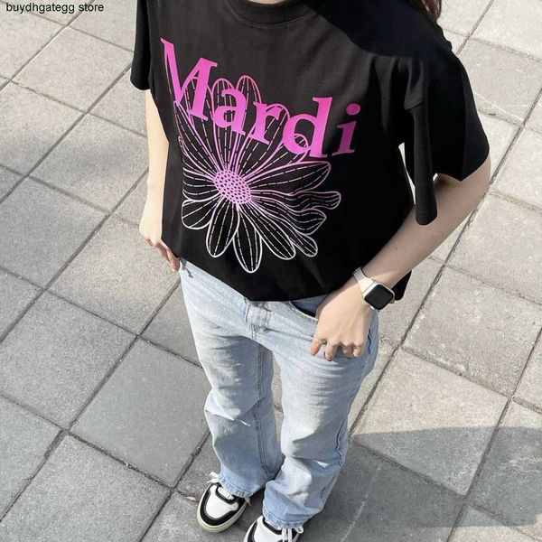 women's t-shirts fashion brand mardi version spring/summer harajuku gradient floral print round neck loose fitting short sleeved, White
women's t-shirts fashion brand mardi version spring/summer harajuku gradient floral print round neck loose fitting short sleeved, White
