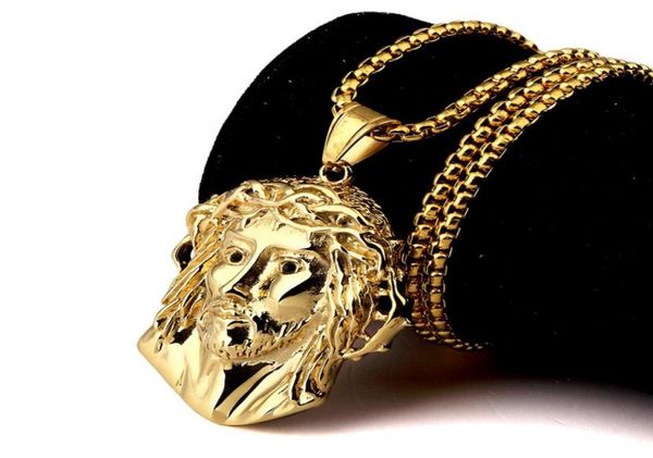 18k gold plated mens hip hop jesus head face rhinestone necklace rapper golden cross pendants kings chain necklace men1756432, Silver
18k gold plated mens hip hop jesus head face rhinestone necklace rapper golden cross pendants kings chain necklace men1756432, Silver