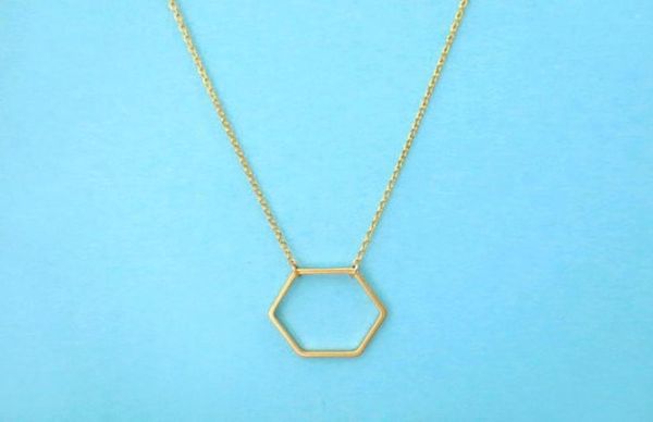 10pcs goldsilver geometric hexagon necklace simple sexangle neckalces open line hive hexagon necklace jewelry for women4323141, Silver
10pcs goldsilver geometric hexagon necklace simple sexangle neckalces open line hive hexagon necklace jewelry for women4323141, Silver