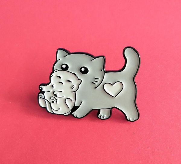 cartoon cat mother carrying baby cat enamel pins cute brooches for love heart animal enamel pin jewelry gift for kid accessories5913143, Blue
cartoon cat mother carrying baby cat enamel pins cute brooches for love heart animal enamel pin jewelry gift for kid accessories5913143, Blue