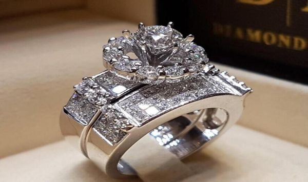 fashion women039s wear ring set white diamond inlaid with 100 s925 sterling silver wedding ring for women and men039s anniv8607251, Slivery;golden
fashion women039s wear ring set white diamond inlaid with 100 s925 sterling silver wedding ring for women and men039s anniv8607251, Slivery;golden