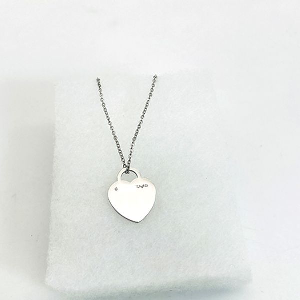 new chain necklace 15mm 19mm heart pendant womens stainless steel couple jewelry valentine day gift for girlfriend accessories wholesale, Silver
new chain necklace 15mm 19mm heart pendant womens stainless steel couple jewelry valentine day gift for girlfriend accessories wholesale, Silver