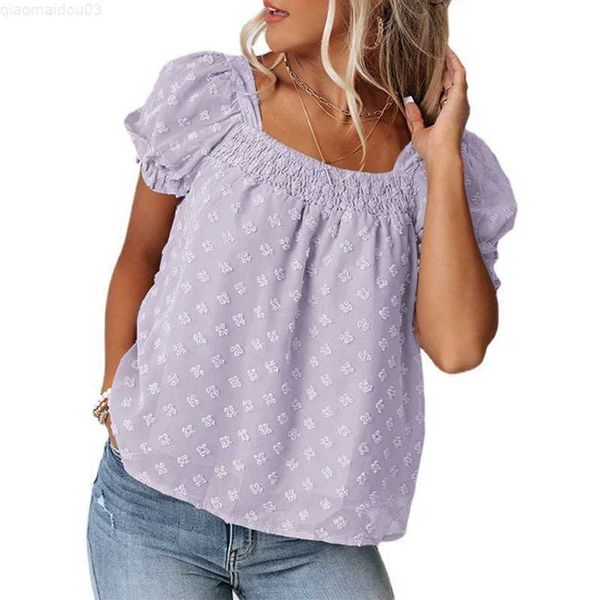 women's t-shirt 2023 summer chiffon blouses shirt women jacquard pom square chiffon blouses female blusas casual plus size l230713, White
women's t-shirt 2023 summer chiffon blouses shirt women jacquard pom square chiffon blouses female blusas casual plus size l230713, White