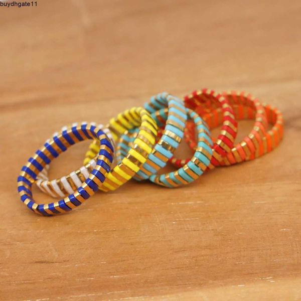 fashion accessories bohemian national style tila beads hand woven ring for women, Silver
fashion accessories bohemian national style tila beads hand woven ring for women, Silver
