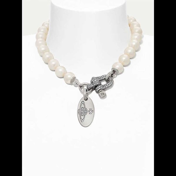queen mother vivian personality fashion saturn series big pearl horseshoe buckle with diamond lucky collar chain girl, Silver
queen mother vivian personality fashion saturn series big pearl horseshoe buckle with diamond lucky collar chain girl, Silver