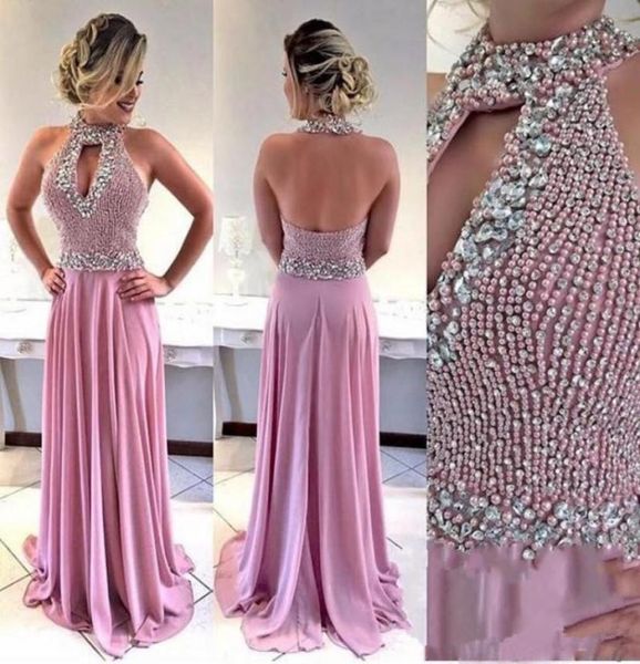 custom beading rhinestone a line chiffon long prom dresses halter keyhole neck backless pageant party gowns special occasion4885025, Black
custom beading rhinestone a line chiffon long prom dresses halter keyhole neck backless pageant party gowns special occasion4885025, Black