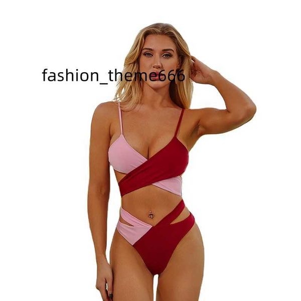 women's swimwear 2020new european and american swimsuit two-color cross bikini, White;black
women's swimwear 2020new european and american swimsuit two-color cross bikini, White;black