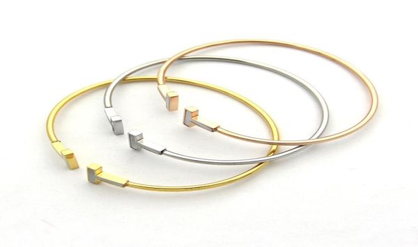 womens t letter smooth surface bracelets designer jewelry mens smile ring goldsilveryrose gold full brand as wedding christmas g5465884, Golden;silver
womens t letter smooth surface bracelets designer jewelry mens smile ring goldsilveryrose gold full brand as wedding christmas g5465884, Golden;silver