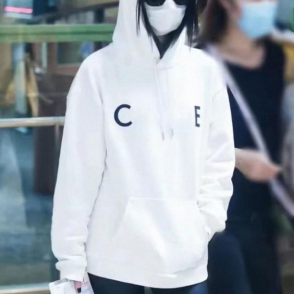 designer men's women's hoodies sweatshirts new simple steel printed letters logo casual loose hooded couple ce clothing x5og#, Black
designer men's women's hoodies sweatshirts new simple steel printed letters logo casual loose hooded couple ce clothing x5og#, Black