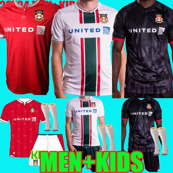 23 24 wrexham soccer jerseys 2023 2024 s. boden f. takyi p. rutherford s. wedgbury allsopp billy ashcroft football shirt men kids kits away, Black;yellow
23 24 wrexham soccer jerseys 2023 2024 s. boden f. takyi p. rutherford s. wedgbury allsopp billy ashcroft football shirt men kids kits away, Black;yellow