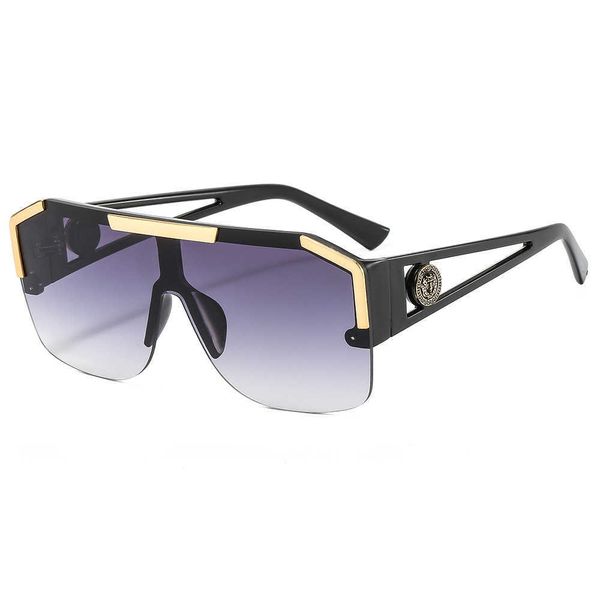 2021 new fashion lion sunglasses personality glasses punk metal sunglasses, White;black
2021 new fashion lion sunglasses personality glasses punk metal sunglasses, White;black
