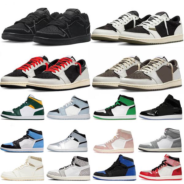 jumpman 1 basketball shoes og high 1s unc patent leather hyper royal mocha homage to university blue sport designer sneakers 36-47 
jumpman 1 basketball shoes og high 1s unc patent leather hyper royal mocha homage to university blue sport designer sneakers 36-47