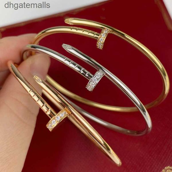 clou gold bangle fine nail bangle sterling silver hollow elastic bracelet 16-18cm diamond for woman designer t0p quality official reproducti, Black
clou gold bangle fine nail bangle sterling silver hollow elastic bracelet 16-18cm diamond for woman designer t0p quality official reproducti, Black
