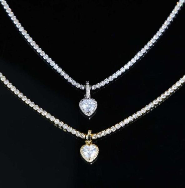 charm 3mm cubic zirconia heart pendant necklaces women exquisite choker necklace tennis chain for lady girl wedding gift 4110cm c3043868, Golden;silver
charm 3mm cubic zirconia heart pendant necklaces women exquisite choker necklace tennis chain for lady girl wedding gift 4110cm c3043868, Golden;silver