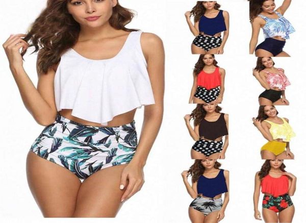 women swimsuits beach swimwear bikini two piece bathing suits ruffled flounce high waisted bottom tankini sets set j6na299q9483832, White;black
women swimsuits beach swimwear bikini two piece bathing suits ruffled flounce high waisted bottom tankini sets set j6na299q9483832, White;black