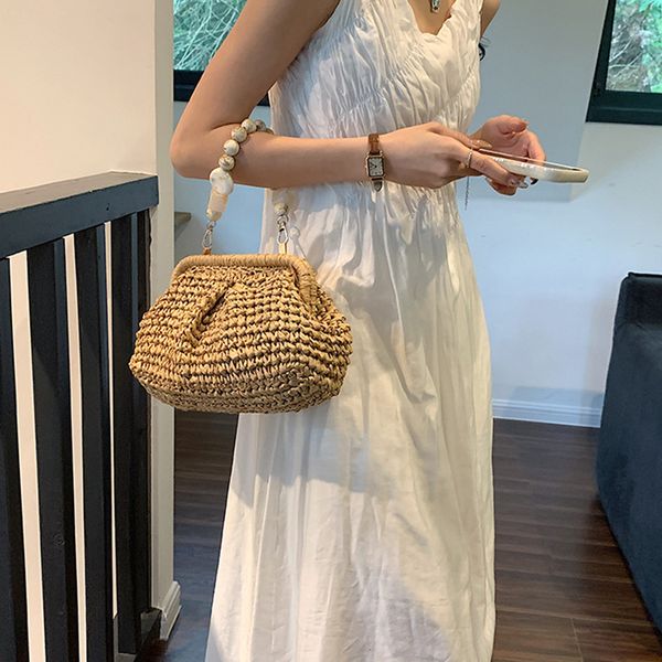 evening bags summer designer beach handbag hobo chain crossbody bag 2023 fashion women straw woven stone small bucket 230714
evening bags summer designer beach handbag hobo chain crossbody bag 2023 fashion women straw woven stone small bucket 230714