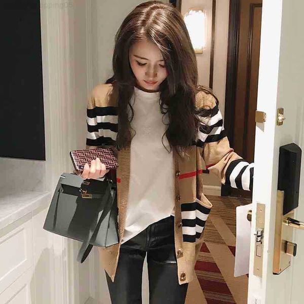 sweaters knitwear women's cardigan jacket v-neck striped 2021 new loose all-match long-sleeved sweater sheep s-3xl, White;black
sweaters knitwear women's cardigan jacket v-neck striped 2021 new loose all-match long-sleeved sweater sheep s-3xl, White;black